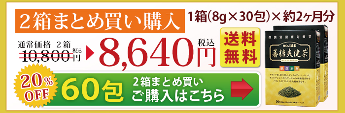 2箱まとめ買い購入8000円　送料無料はこちら